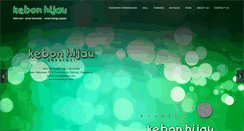 Desktop Screenshot of kebonhijau.com